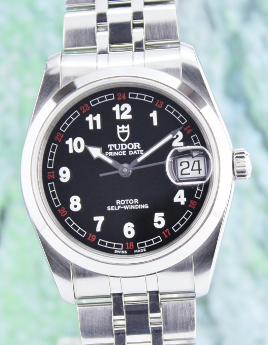 (image for) A TUDOR STAINLESS STEEL PRINCE DATE AUTOMATIC WATCH / 74000N